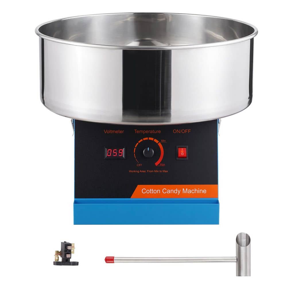 Electric Cotton Candy Machine, 1000W Candy Floss Maker, Commercial Cotton Candy Machine with Stainless Steel Bowl,Blue price history on PriceWatchPro