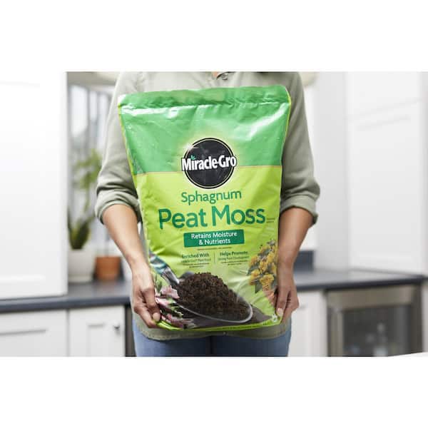 O-FarFarm Peat Moss 1 qt, All Nature Sphagnum Peat Moss for Plants
