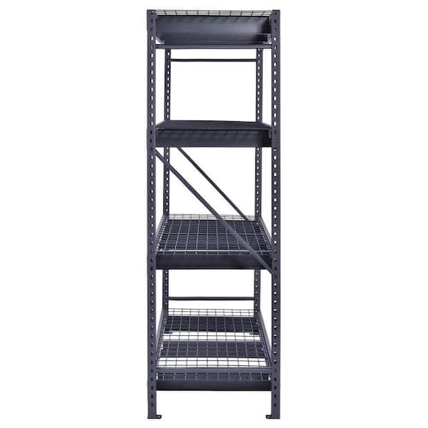 Husky 4-Shelf Metal Industrial Duty Freestanding Garage Storage