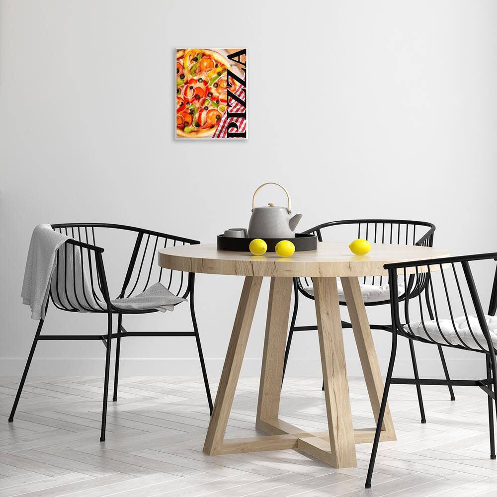 Gourmet Traditional Pizza by Kim Allen Unframed Food Graphic Art Print 14 in. x 11 in. price history on PriceWatchPro