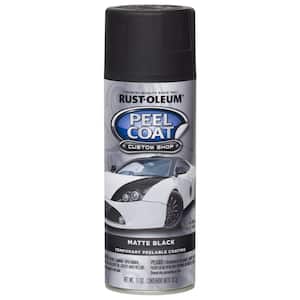 11 oz. Peel Coat Matte Black Rubber Coating Spray Paint (6-Pack)