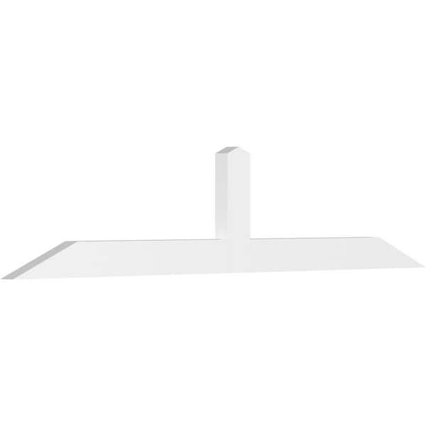 Ekena Millwork Portland 72 in. W x 15 in. H x 2 in. D Signature Polyurethane Bracket