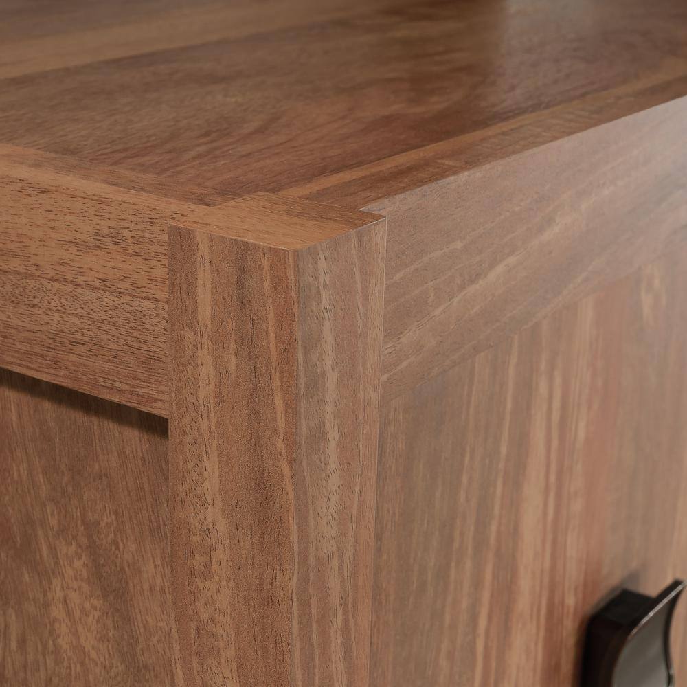 66" Sindoori Mango MDF Laminate Desktop Hutch with 4 Doors