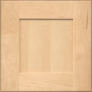 Thaxton Simplicity 14-5/8 x 14-5/8 in. Cabinet Door Sample in Natural