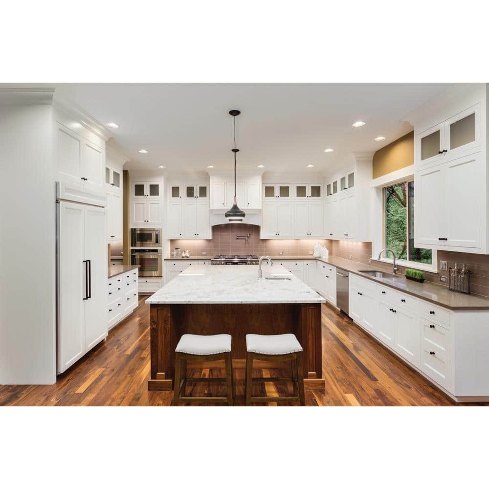 6-Inch Gray LED Remodel Recessed Lighting Housing with Quick Connect