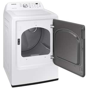7.2 cu. ft. Vented Gas Dryer with Sensor Dry in White