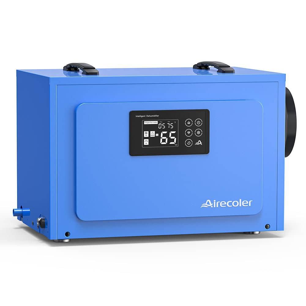 125 pt. 6,000 sq. ft. Commercial Dehumidifier for Crawlspace Basement Bucketless in. Blue price history on PriceWatchPro