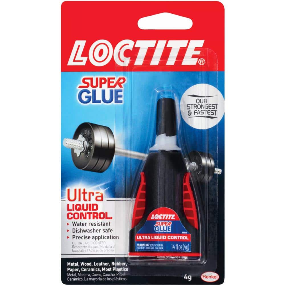 Loctite Super Glue 0.14 oz. Ultra Liquid Clear Control Applicator (each)  1647358 - The Home Depot