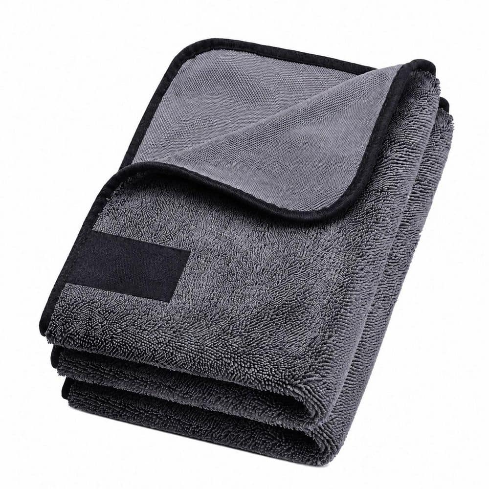 Microfiber Bath Wipes Shower Cleaning Cloths, Ultra Absorbent Twisted-Loop Towel, 2-Pack