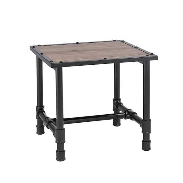Acme Furniture Caitlin Rustic Oak End Table