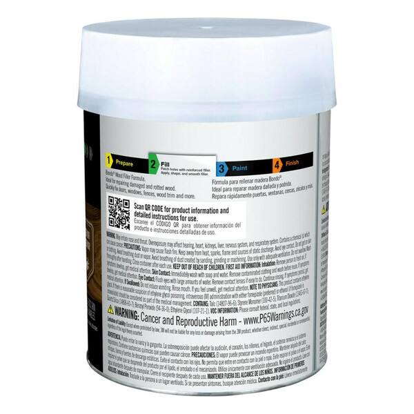 Bondo 12 oz. Wood Filler 30081 The Home Depot