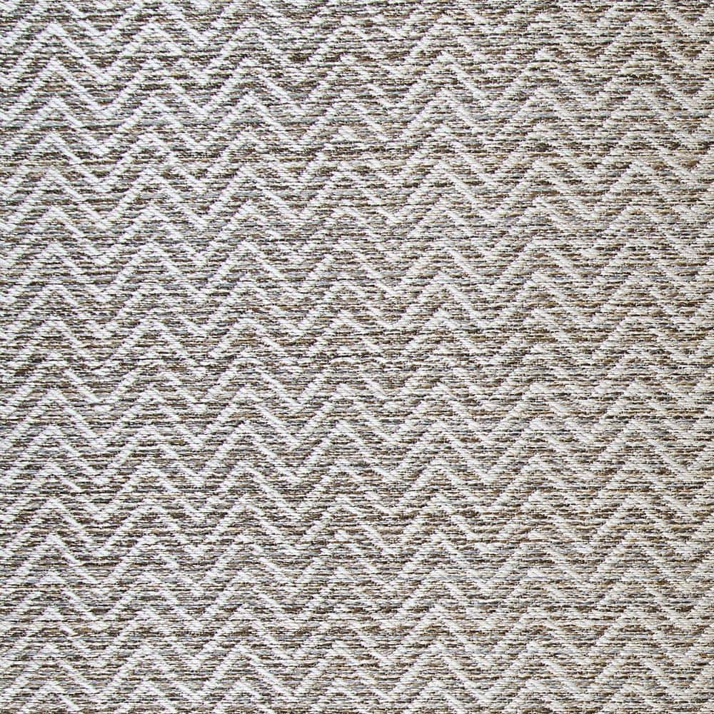 Ivory Elegance Indoor/Outdoor Flat Weave Area Rug, 2' x 3'7"