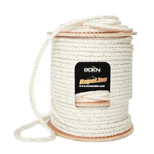 5/8 in. x 1200 ft. Poly-Combo 3-Strand Safety Rope