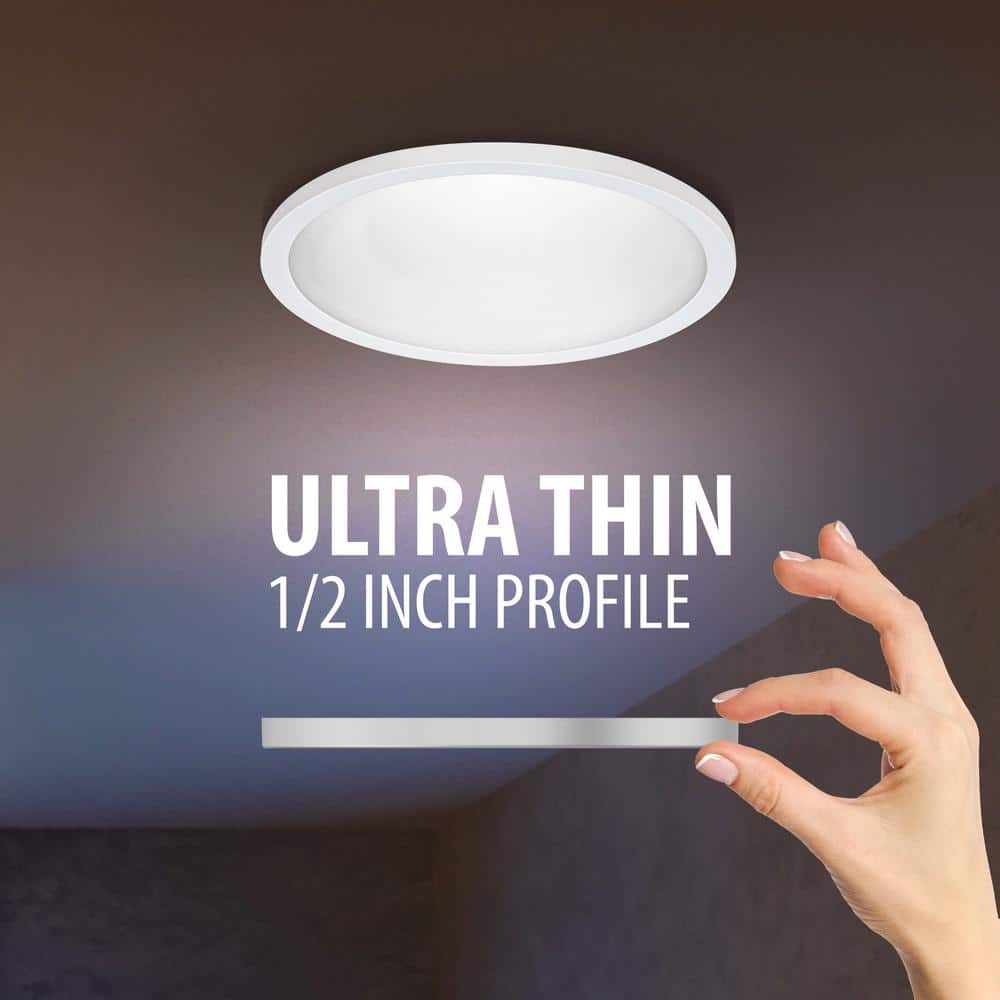 5-Inch White Aluminum LED Recessed Ceiling Downlight