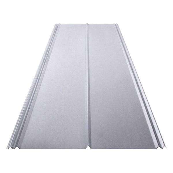Ft 5v Crimp Galvalume Steel, Corrugated Metal Roofing Panels Home Depot
