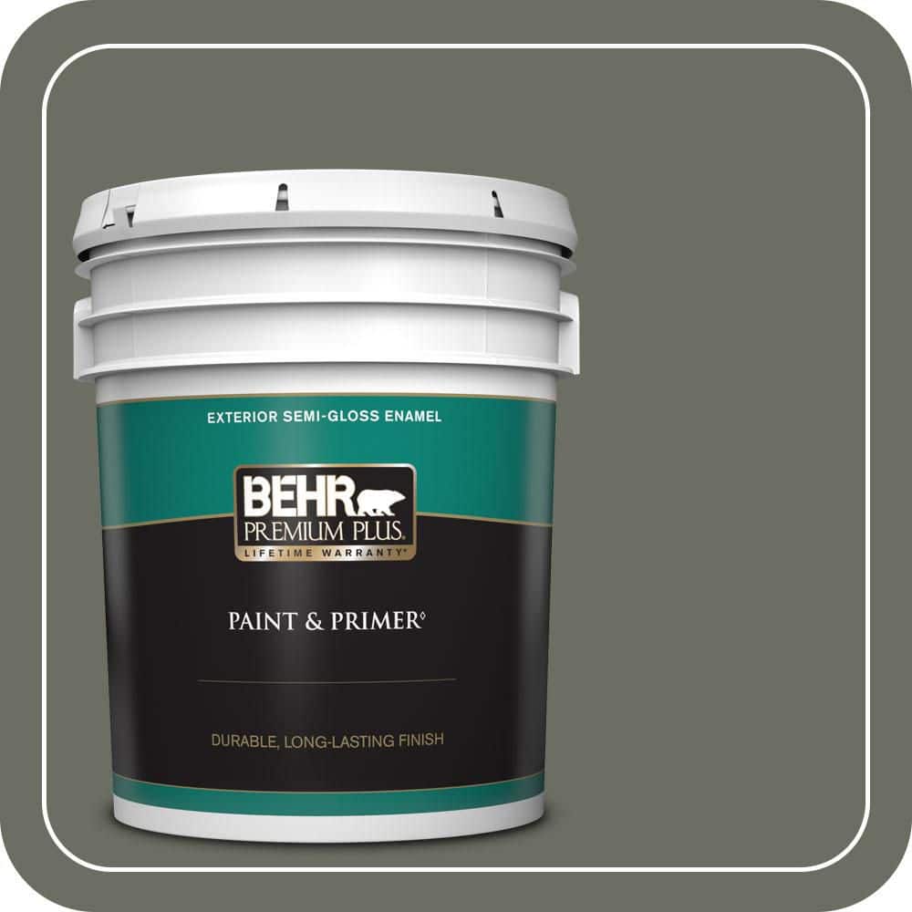 5 gal. #N380-6 Bonsai Trunk Semi-Gloss Enamel Exterior Paint & Primer price history on PriceWatchPro