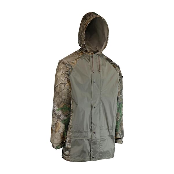 camouflage rain gear
