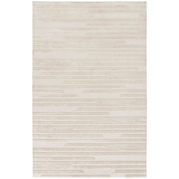 Vinings 6 ft. x 9 ft. Cream Area Rug