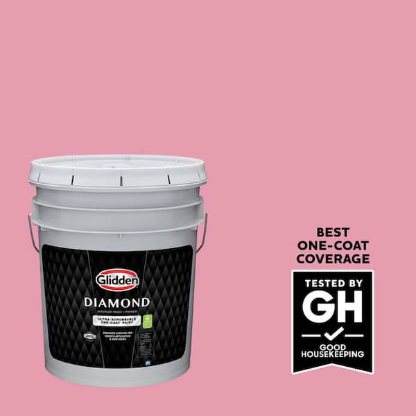 Glidden Diamond 5 gal. PPG1183-4 Brandywine Ultra-Flat Interior Paint with Primer