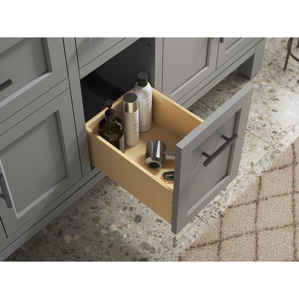 KOHLER Purist 3 in. (76 mm) Center-to-Center Cabinet Bar Pull in Matte Black