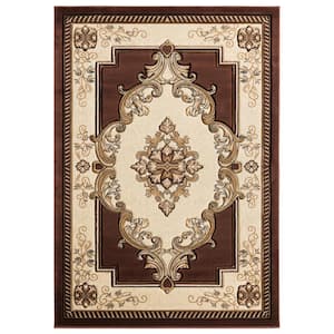 Bristol Fallon Chocolate 2 ft. 7 in. x 7 ft. 4 in. Area Rug