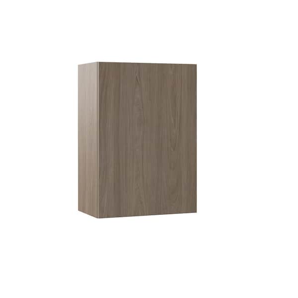 Designer Series Edgeley Assembled 21x30x12 in. Wall Kitchen Cabinet in Driftwood