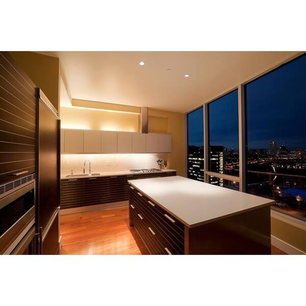 Under Cabinet LED Light Kitchen 24 in Bronze Wired Dimming Counter Switch Bar 
