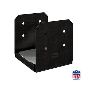 Outdoor Accents Avant Collection ZMAX, Black Powder-Coated Post Base for 10x10 Actual Rough Lumber