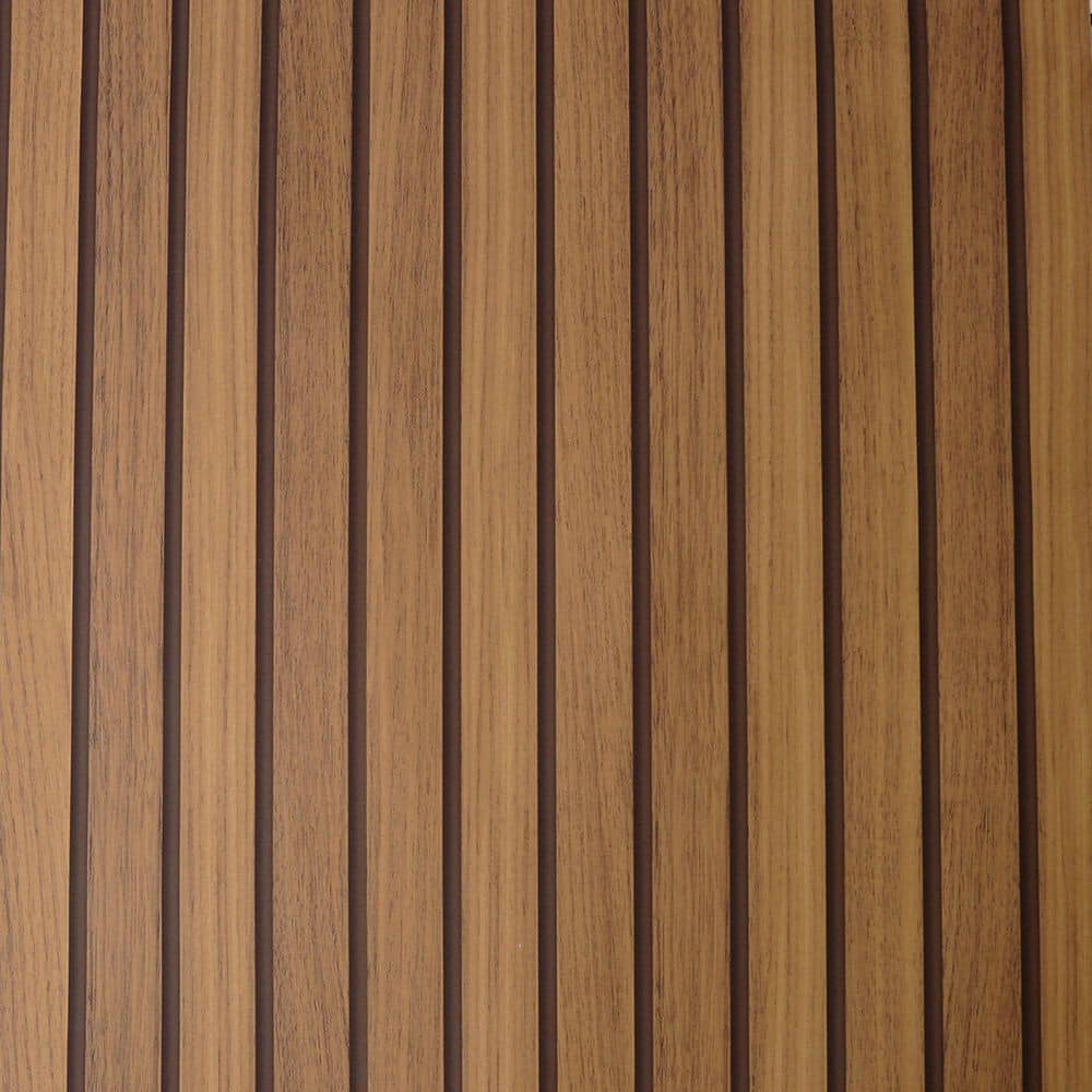 Wooden Slats Natural Wallpaper