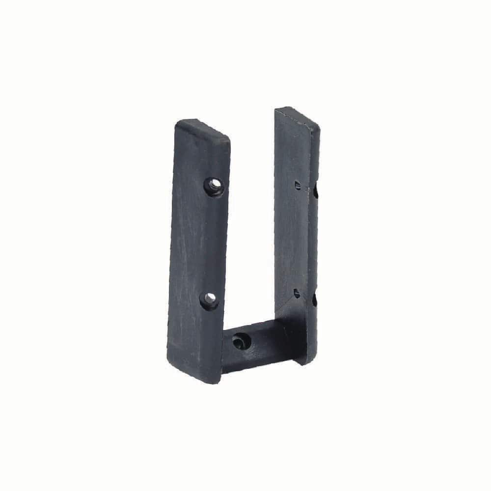 Fortress Building Products 2-in. x 4-in. Plastic Black Level/Stair Rail ...
