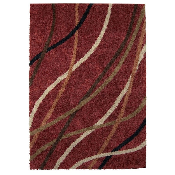 Orian Rugs Lydia Tuscany Rose 5 ft. x 8 ft. Indoor Area Rug