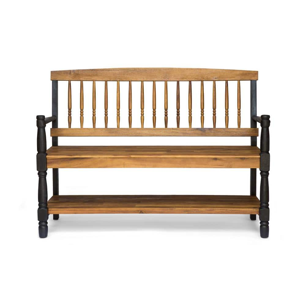 Acacia Wood Shoe Rack Bench - Bed Bath & Beyond - 35651607