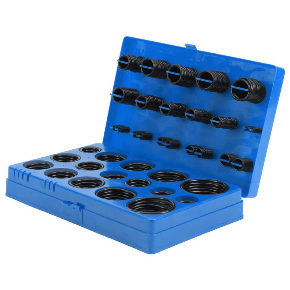 SAE Metric Rubber O-Ring Washer Assortment Kit Automotive Storage Case  ORing Set