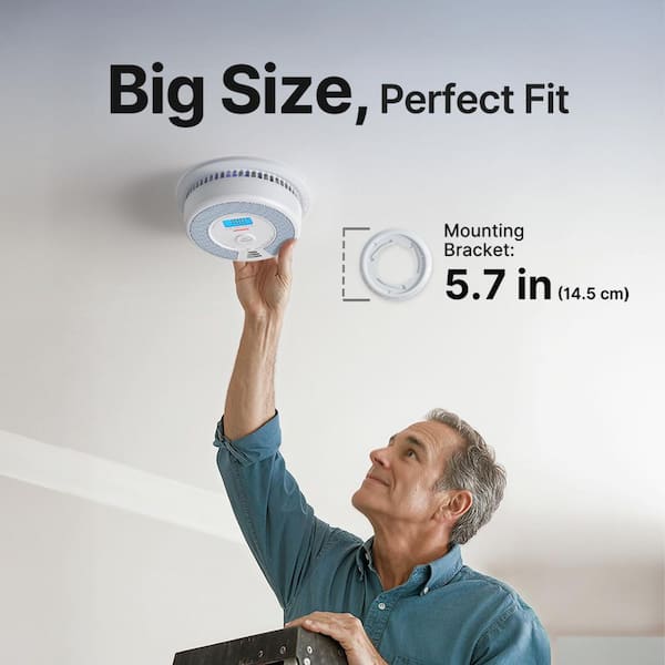 X-SENSE 10-Year Battery Wireless Interconnected Smoke and CO Alarm