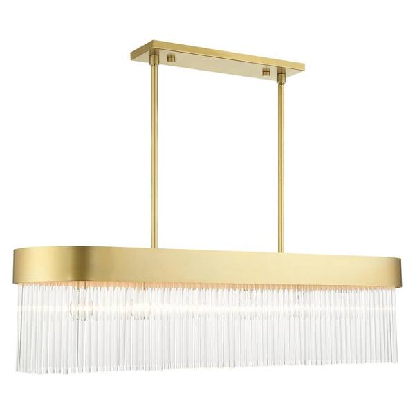 Livex Lighting Norwich 6Light Soft Gold Chandelier 4983033 The Home
