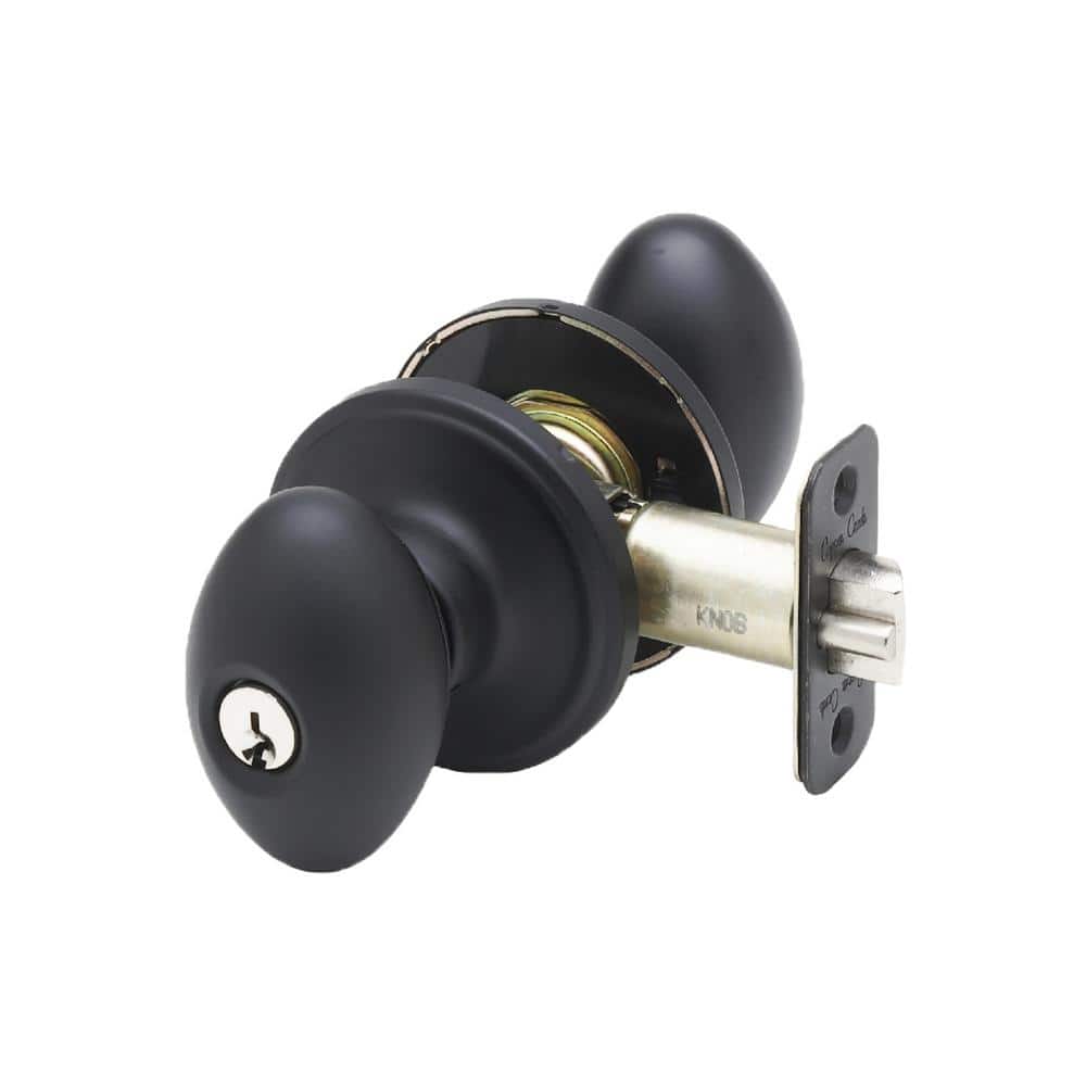 Egg Black Keyed Entry Door Knob price history on PriceWatchPro