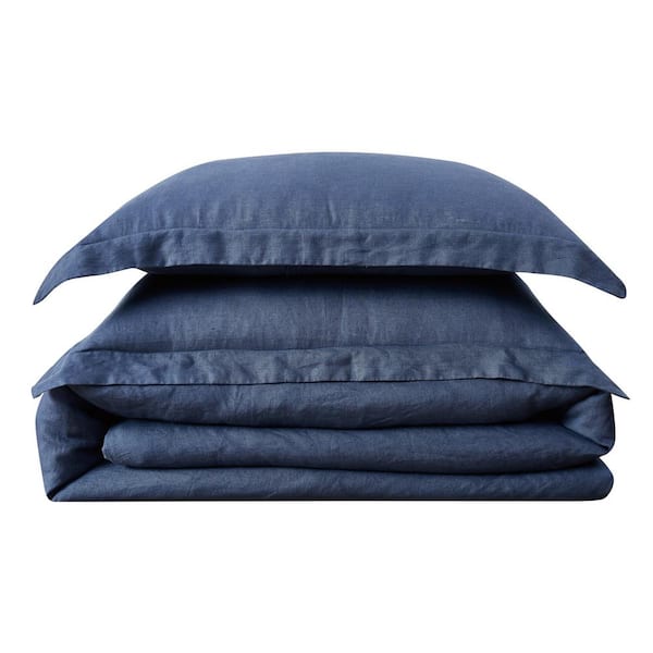 Brooklyn Loom Linen 3-Piece Duvet Set
