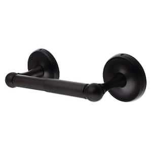 Classic Wall Mount Toilet Paper Holder in Matte Black