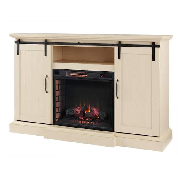 Chastain 68 in media shop fireplace