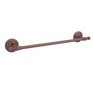 Que New Collection 24 in. Towel Bar in Antique Copper