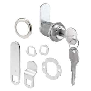Keyed Different 2Pcs uxcell Cam Lock 1-1/2 Cylinder Long Cabinet Locks with No.1 Cam Fits on 1-3/8 Max Thick Panel