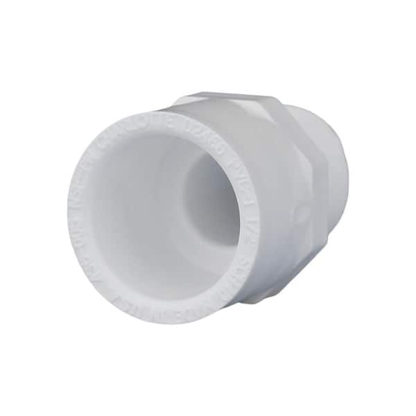 Charlotte Pipe 3/4 in. PVC Schedule 40 MPT x S Male Adapter