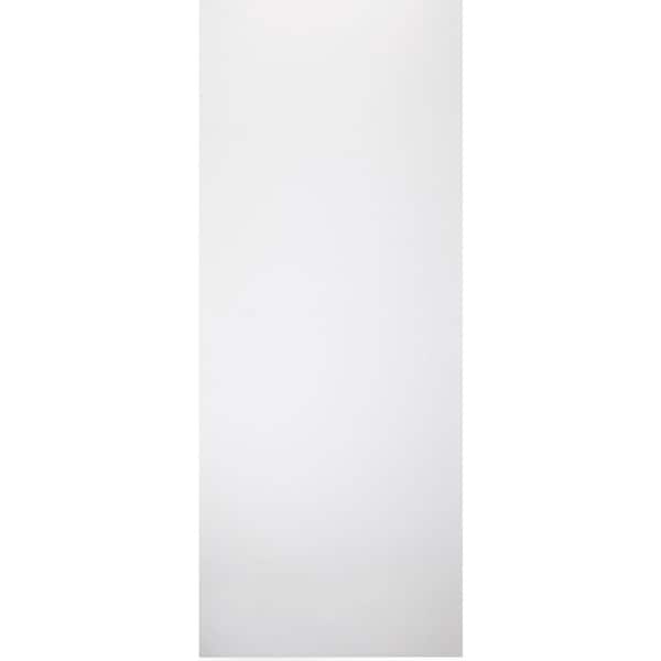 Optima 28 in. x 80 in. No Bore Snow White Solid Сomposite Core Wood Interior Door Slab