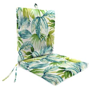 44 in. L x 21 in. W x 3.5 in. T Outdoor Chair Cushion in Seneca Caribbean
