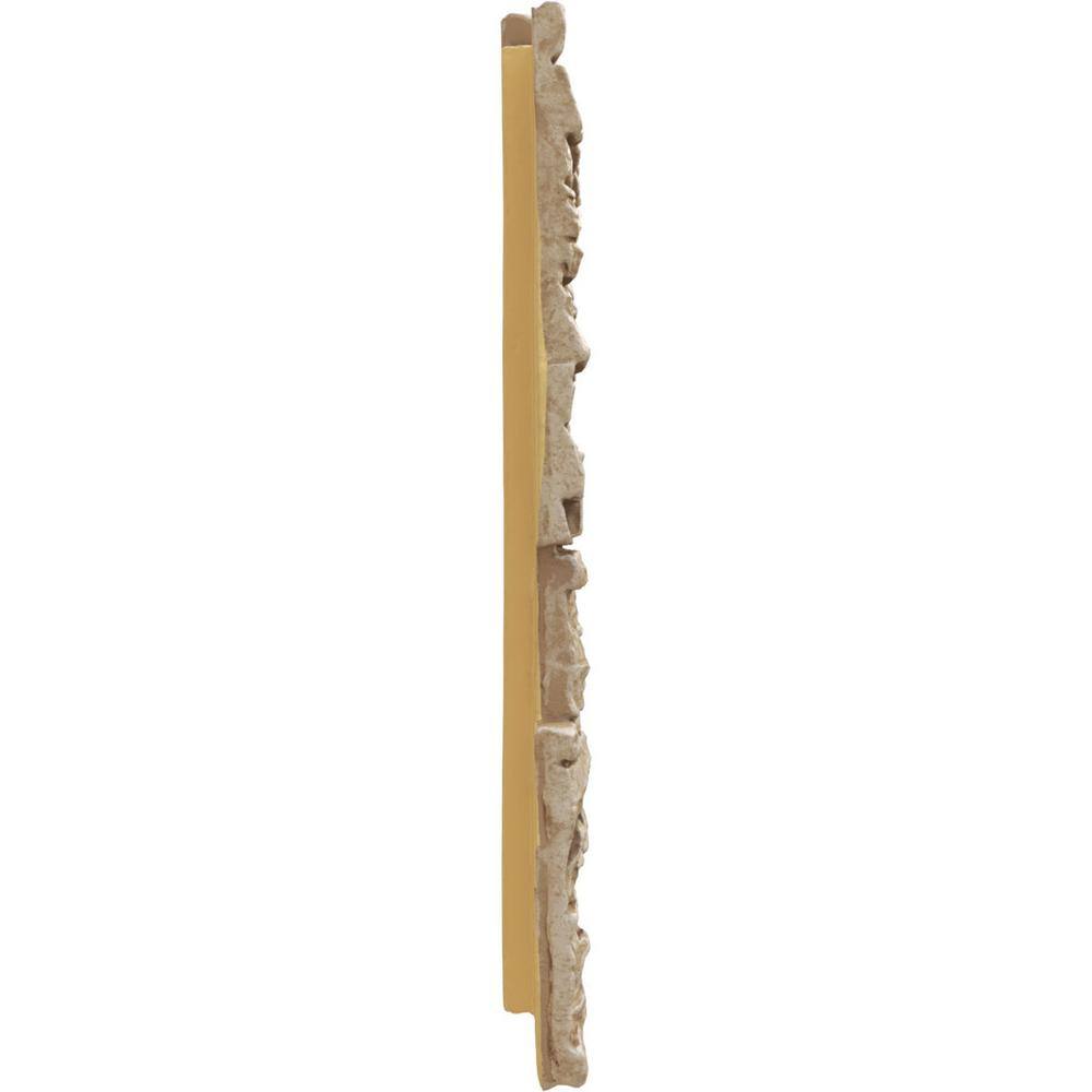 Sandstone Faux Stone 48" x 24" Wall Panel