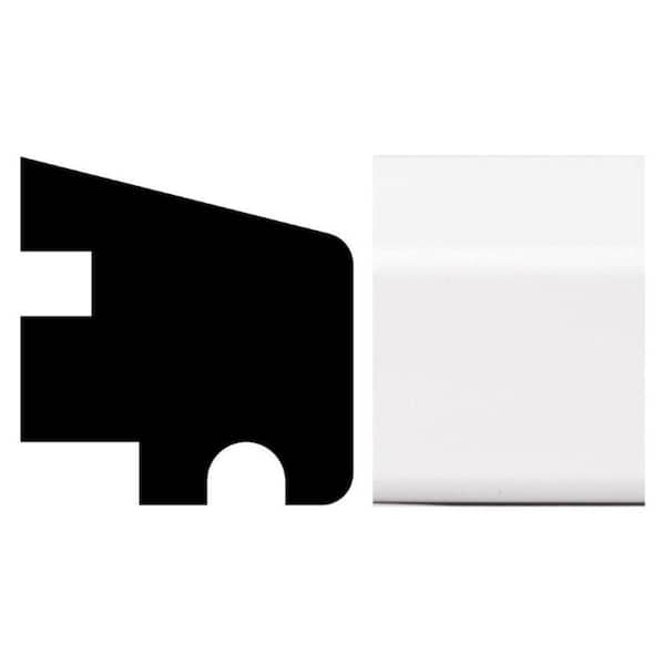 1-3/8 in. x 1-5/16 in. x 84 in. Vinyl Sill Moulding