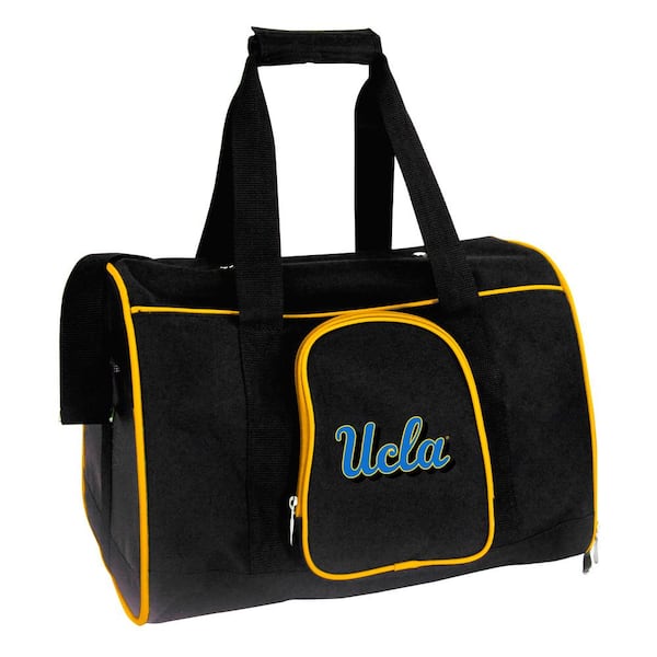 Denco NCAA UCLA Bruins Pet Carrier Premium 16 in. Bag in Yellow