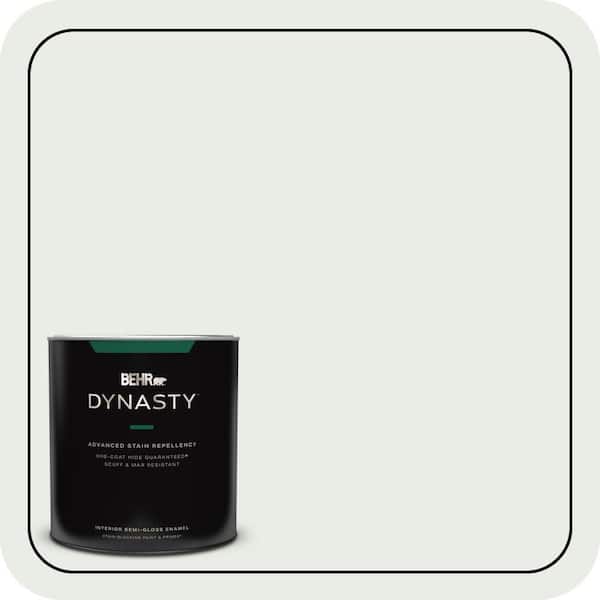 BEHR DYNASTY 1 qt. #PPU25-12 Minimalistic Semi-Gloss Enamel Interior Stain-Blocking Paint and Primer