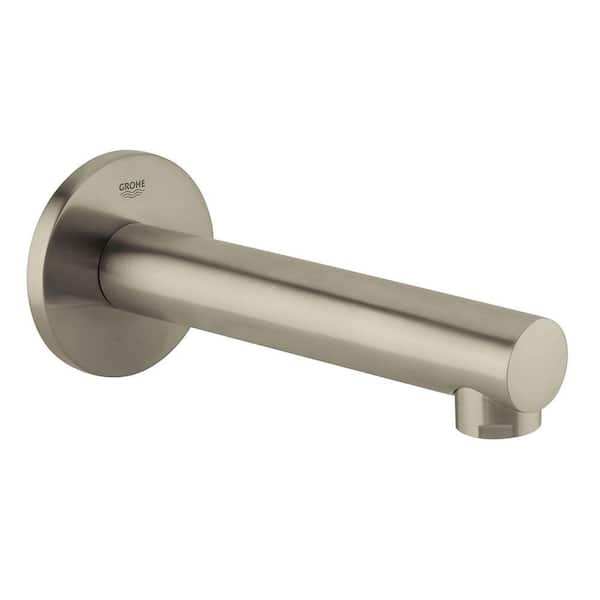 GROHE Concetto Wall-Mounted Tub Spout in Brushed Nickel