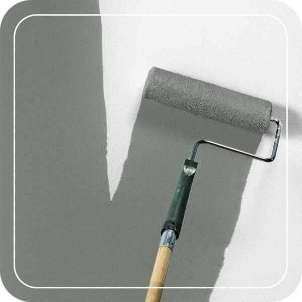 BEHR PREMIUM PLUS 1 qt. #N410-5 Village Green Flat EcoMix Plant